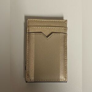 J. Crew Gold Magic Card Holder